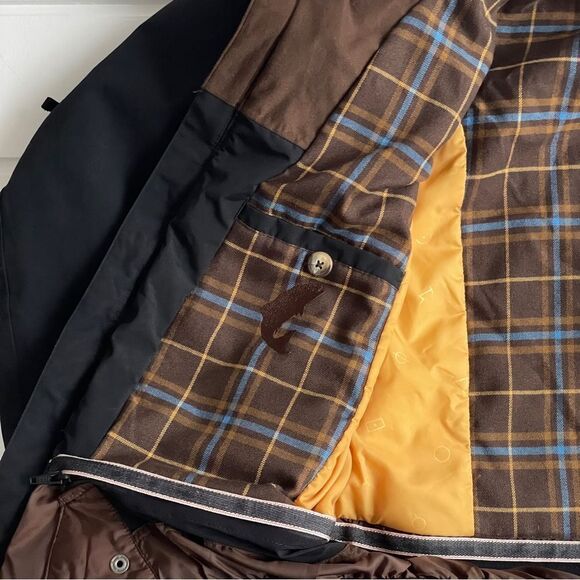 Burton Mens Dry Ride Cambridge Winter Ski Snowboarding Jacket Size Small - Picture 10 of 16